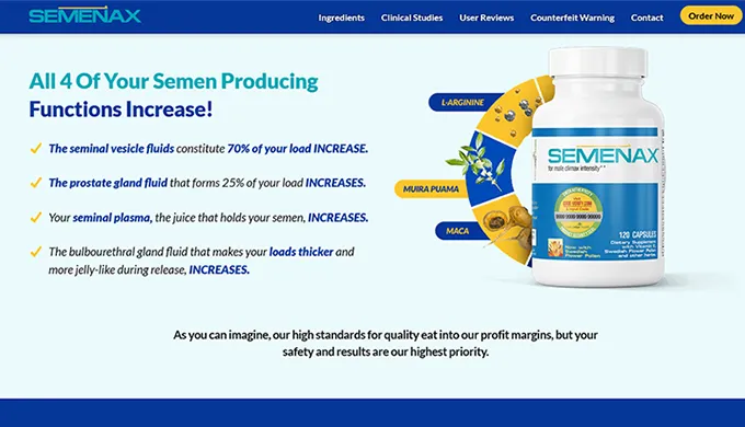 Semenax Canada discount code